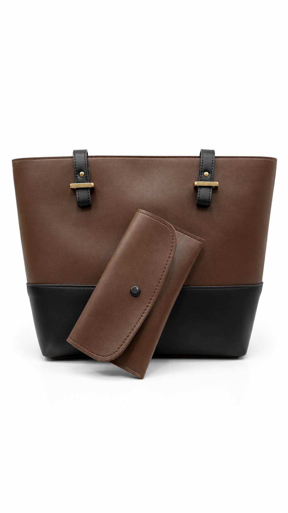 Signature Two Tone Tote