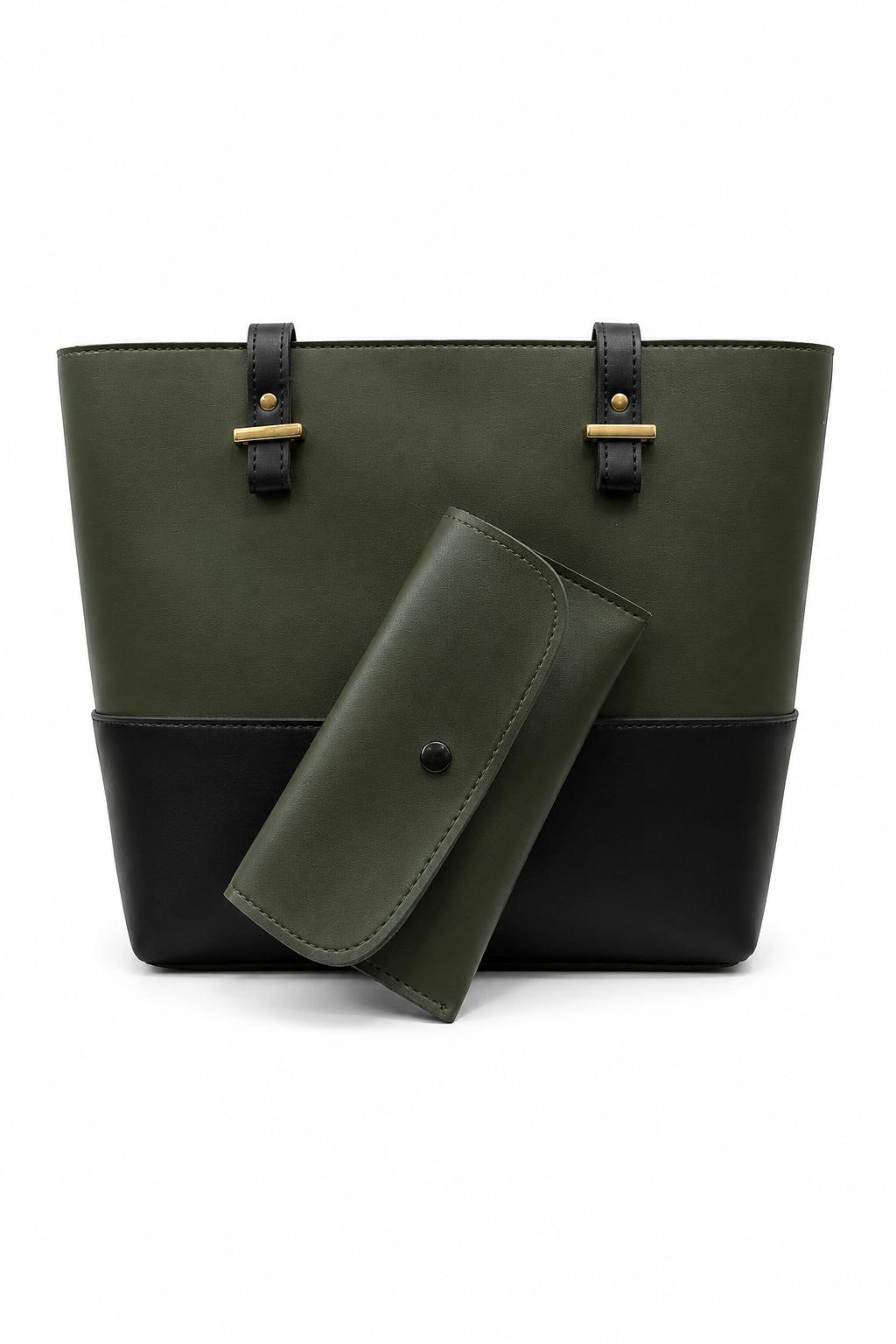 Signature Two Tone Tote