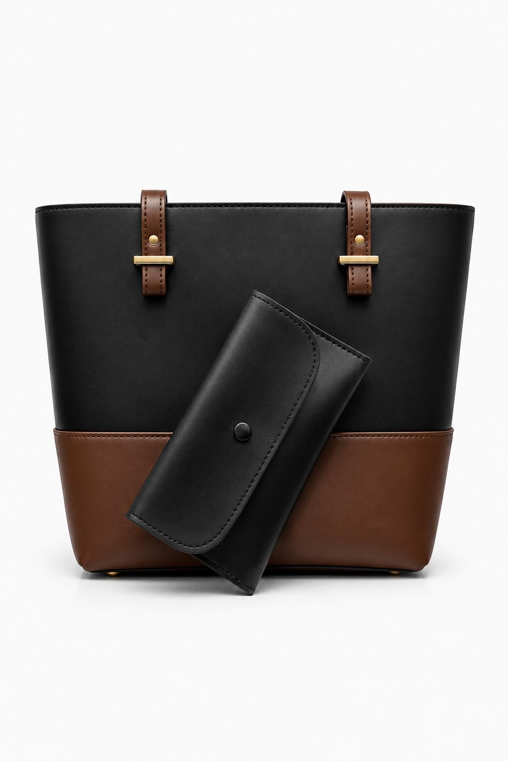 Signature Two Tone Tote